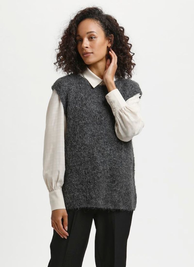 Kaffe - Gilet en tricot Etri