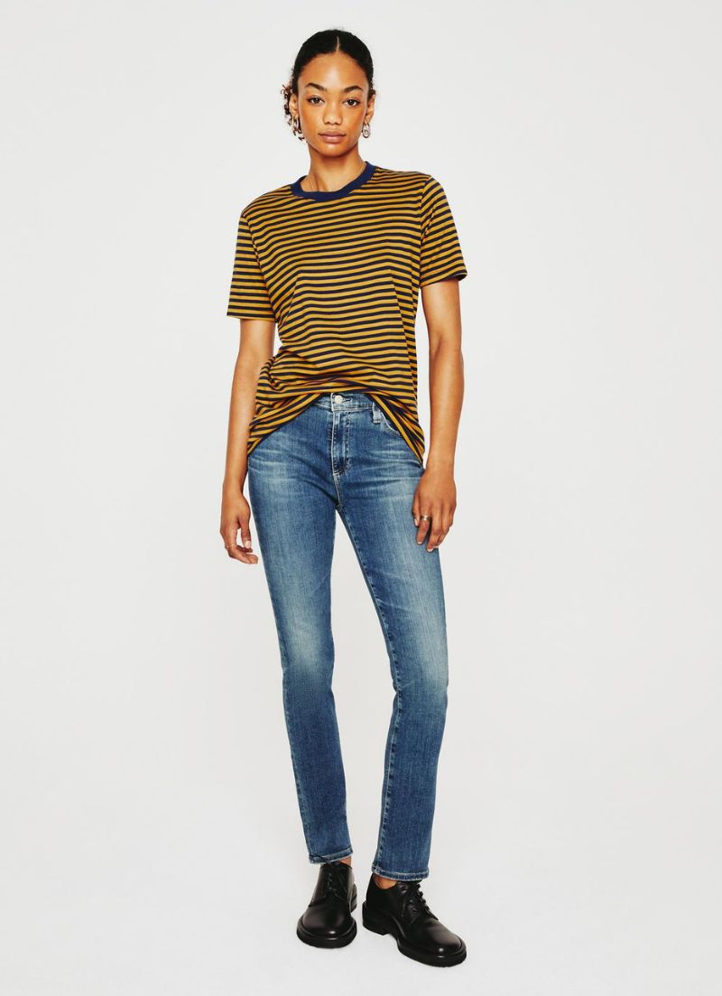 Mari High-Rise Straight Leg