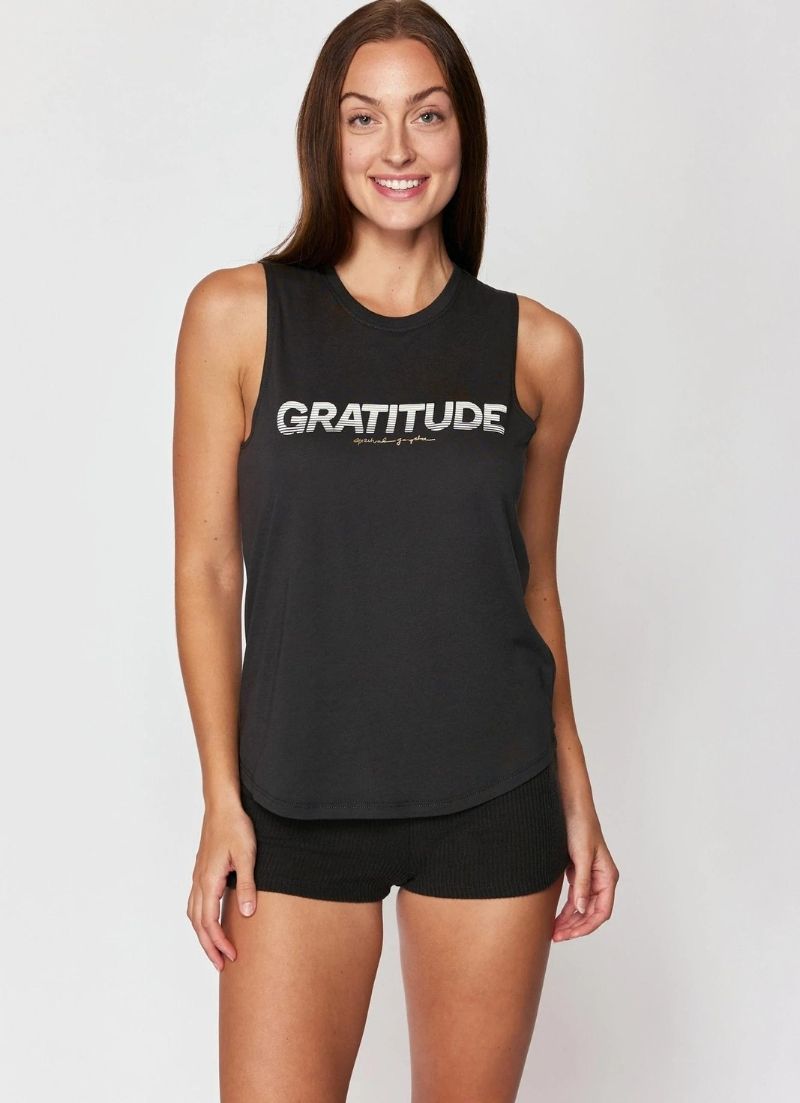 Spiritual Gangster - Gratitude Muscle Tank