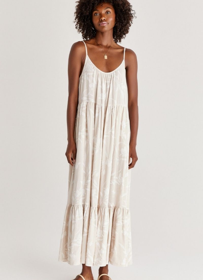 Z Supply - Robe longue fleurie Lido