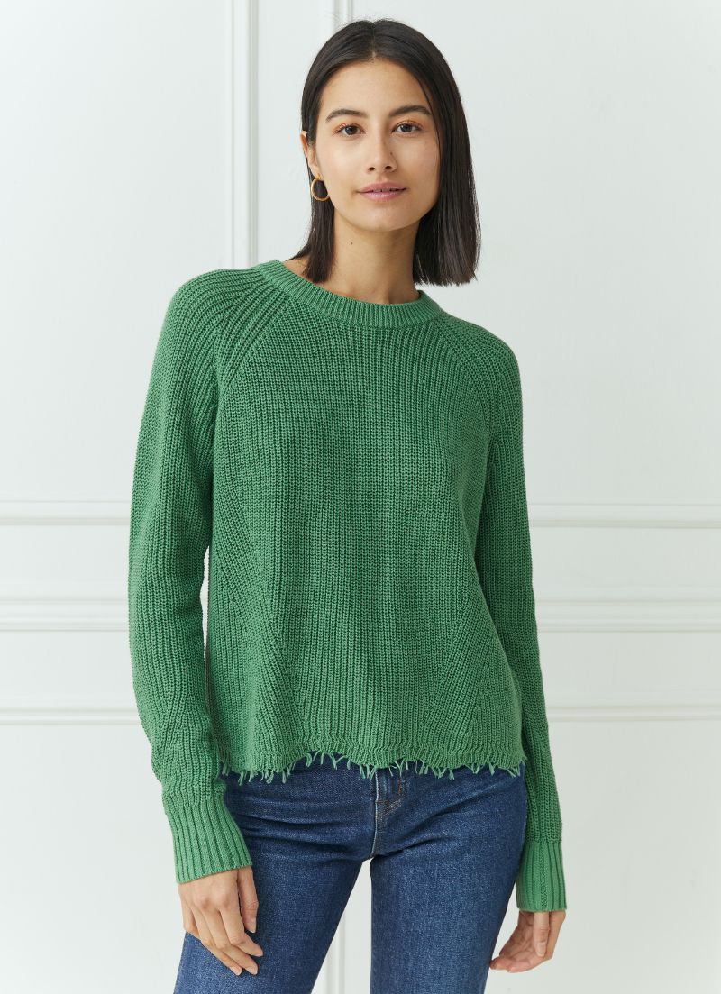 Autumn Cashmere - Scallop Sweater