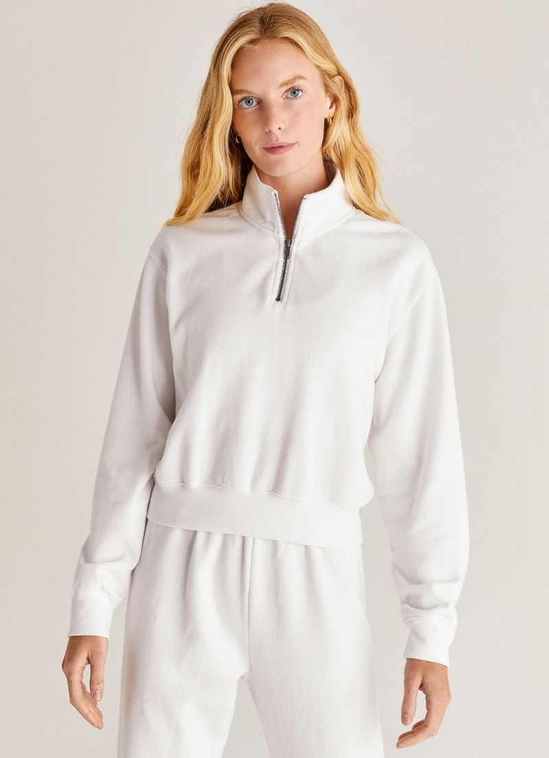 Half Zip Sweatshirt