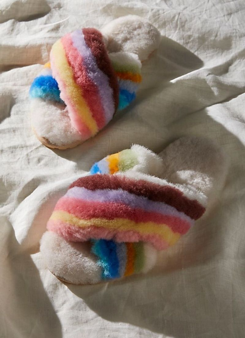 Mayberry Slippers | Rainbow