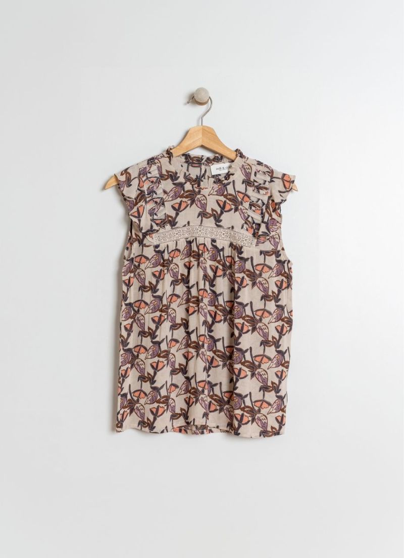 Aubrey Ruffle Blouse