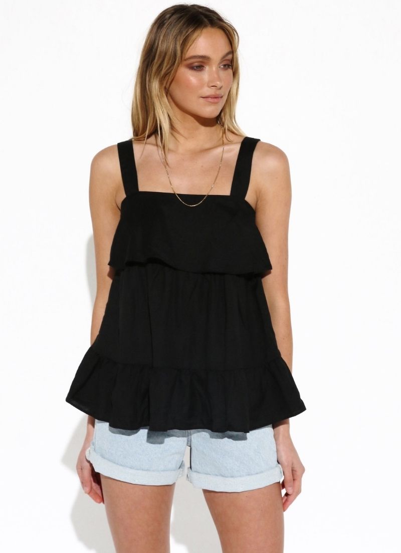 Casey Tiered Top
