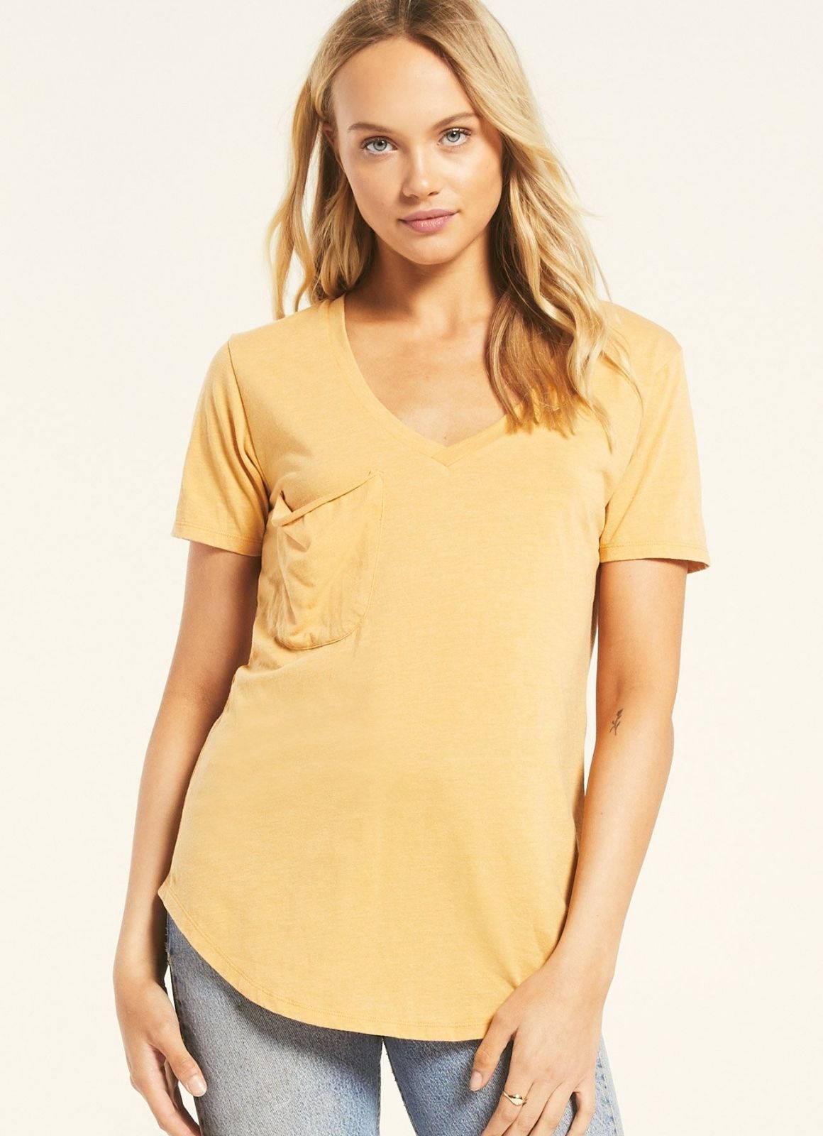 Z Supply - Pocket Tee Marigold