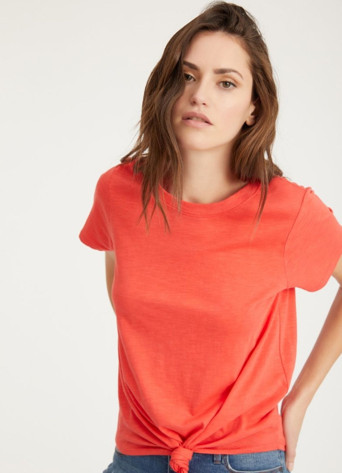 Sanctuary - Perfect Knot Tee sugar coral