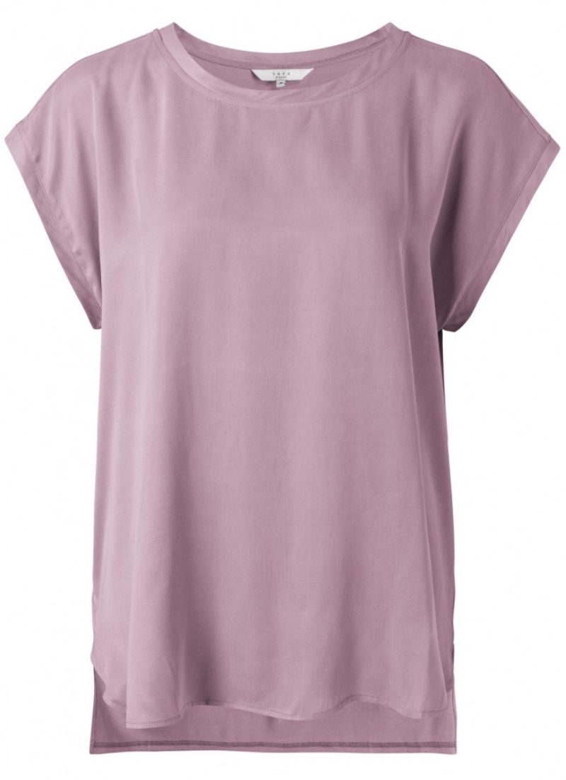 YAYA - T-Shirt Mélange Cupro