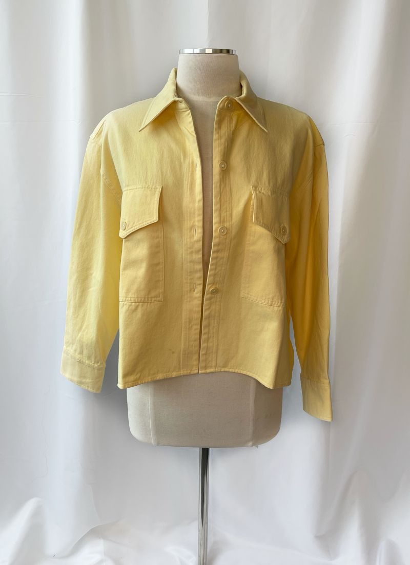Canvas Crop Jacket