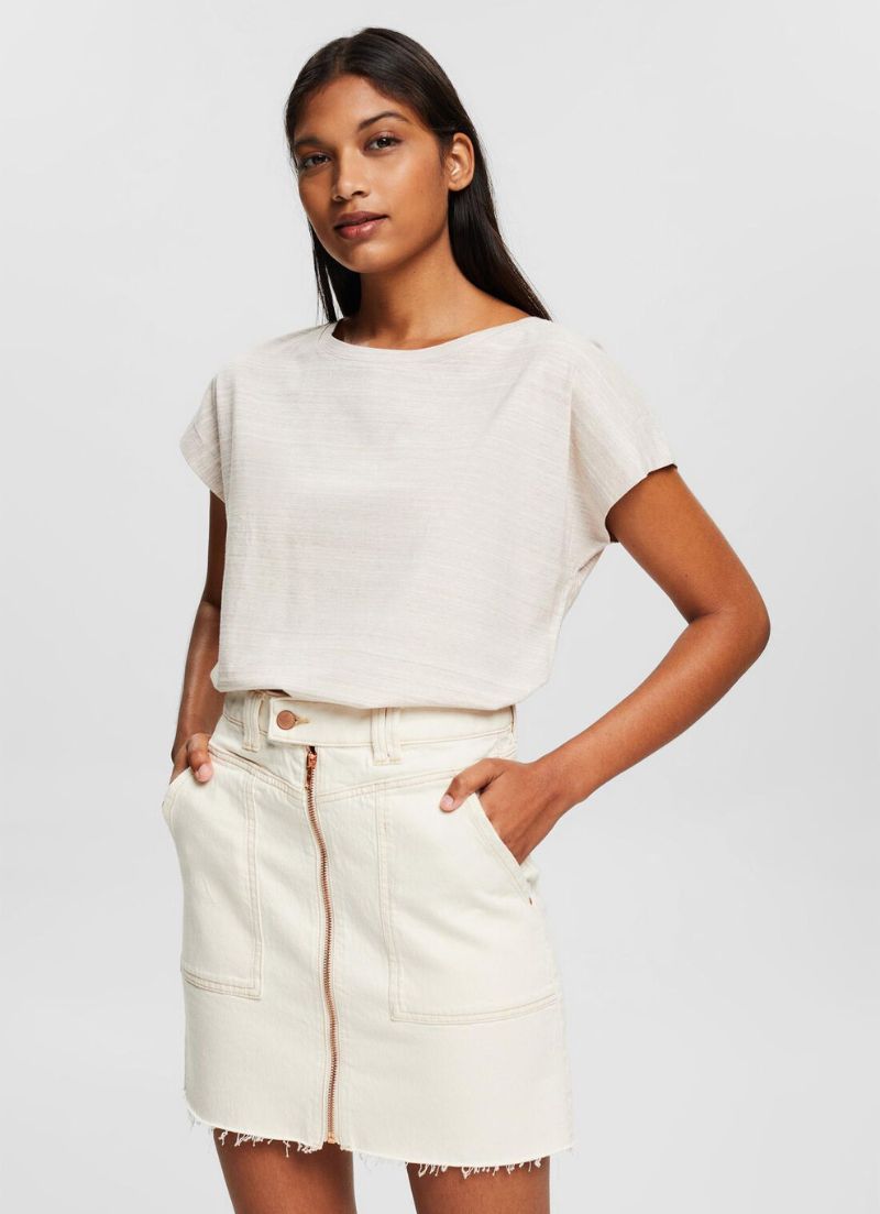 Esprit - T-shirt SS Eco Fresh Yarn