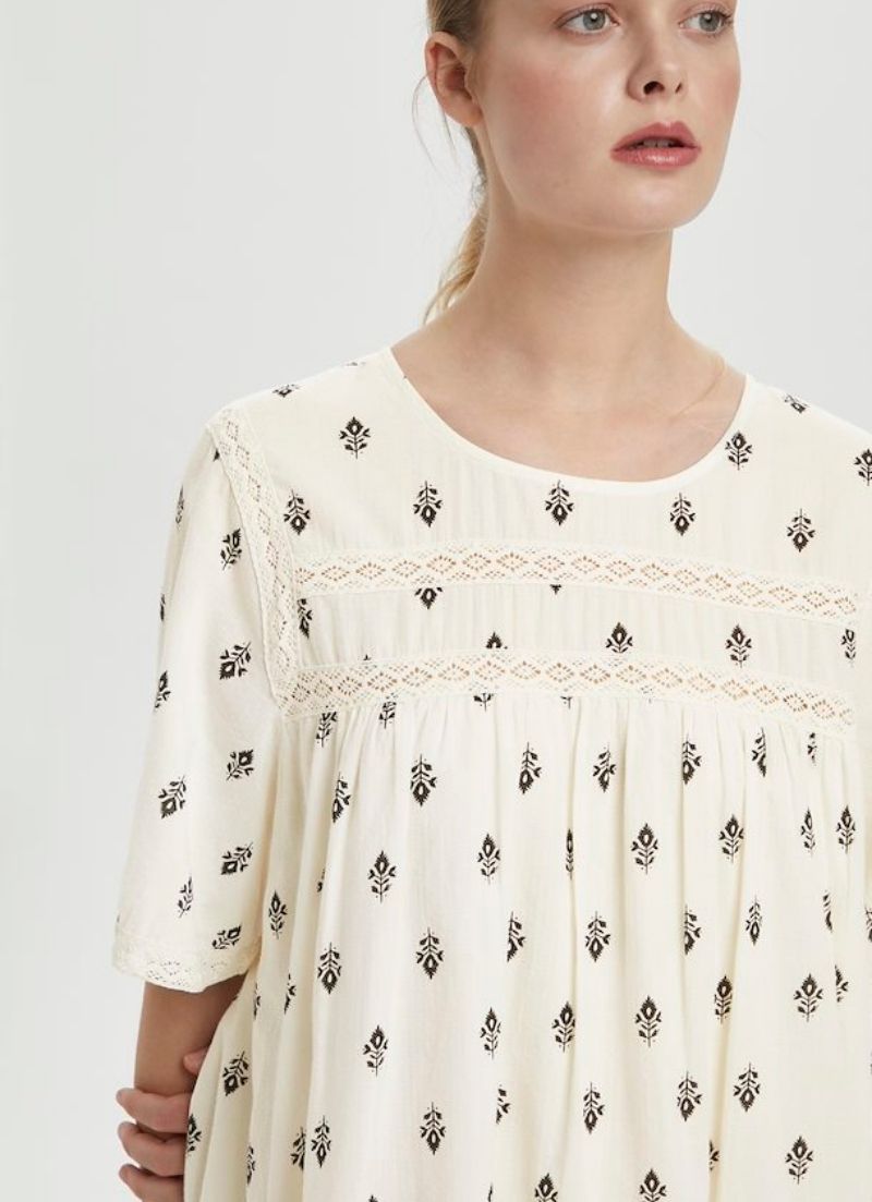 Imprégnée de luxe - Robe tunique Lise