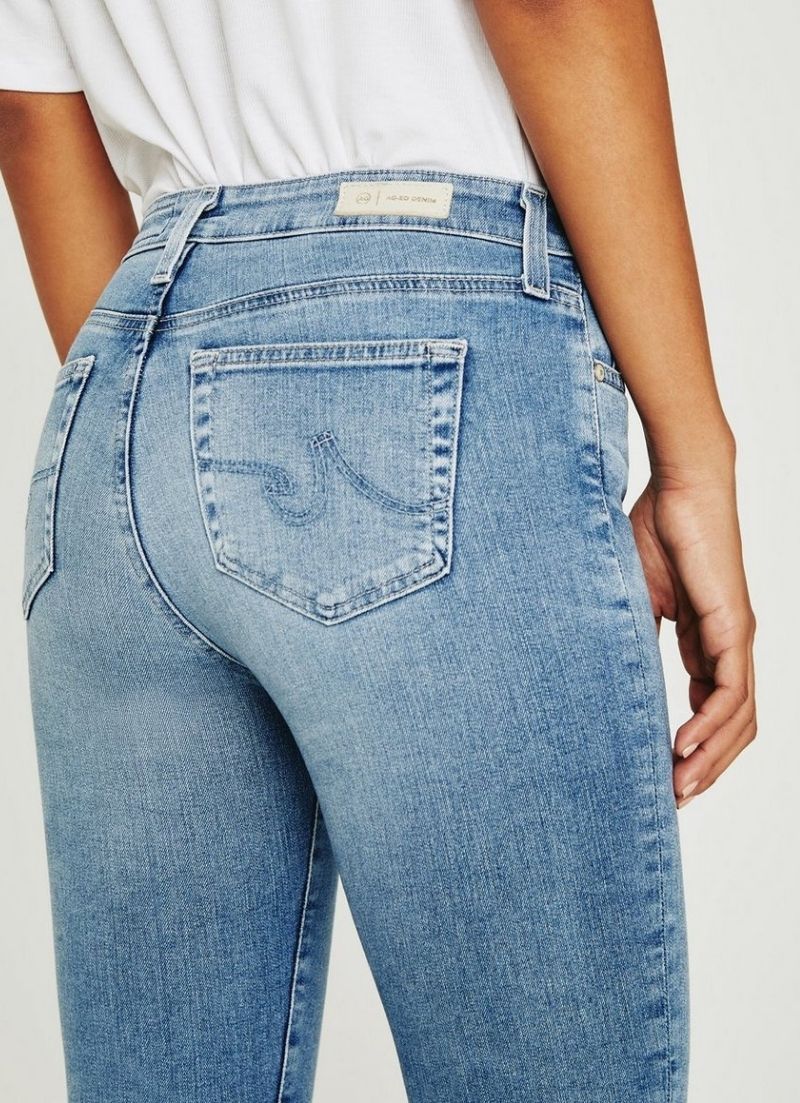 Mari High-Rise Straight Leg Crop