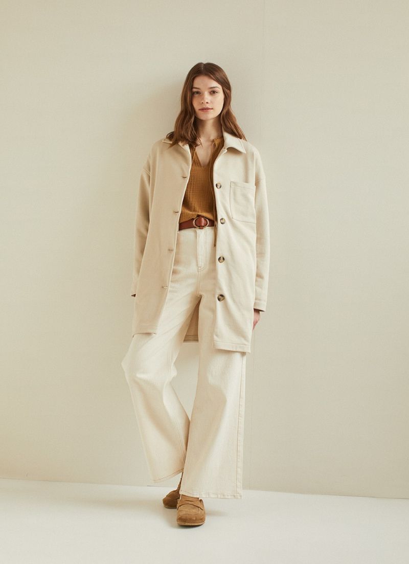 Plush Long Jacket