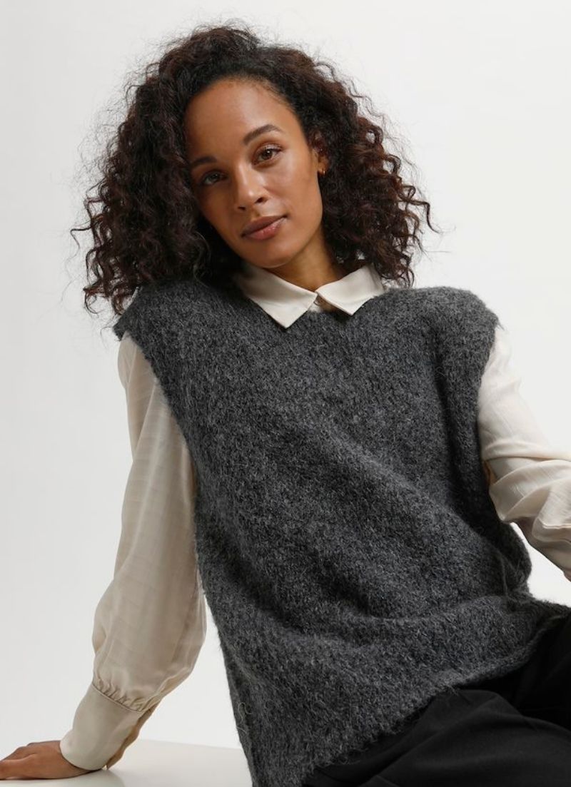 Kaffe - Gilet en tricot Etri