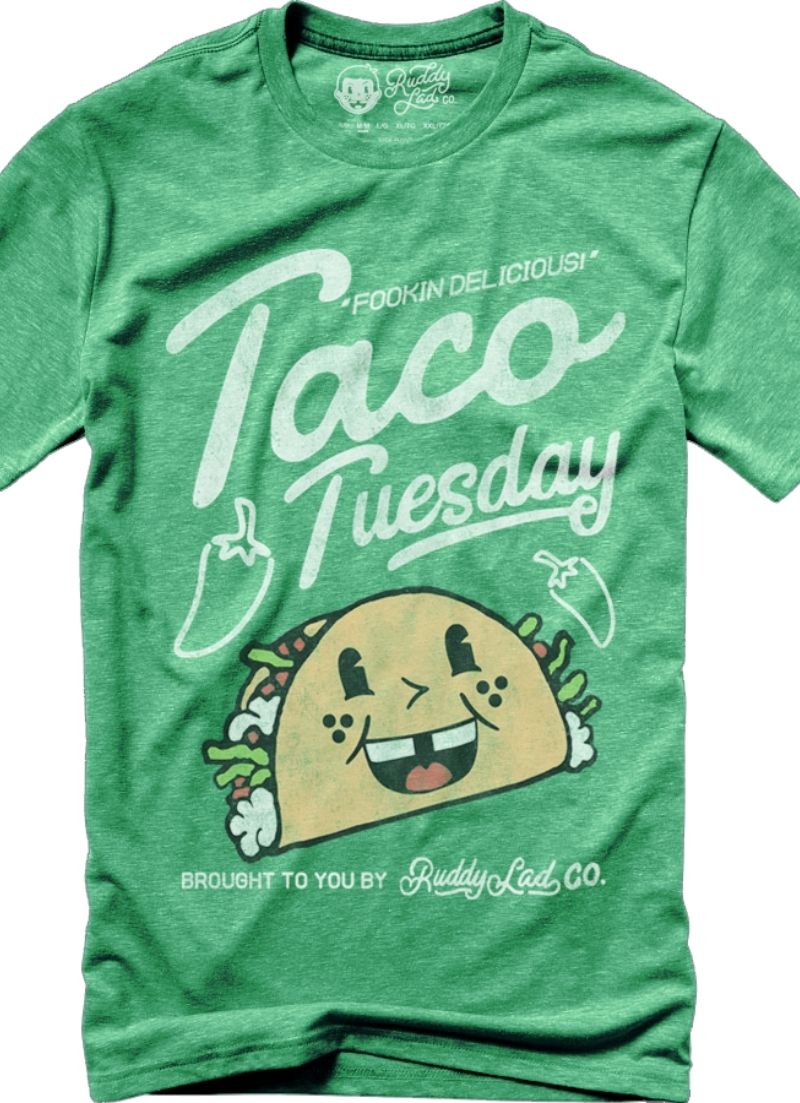 Ruddy Lad - T-shirt Taco mardi