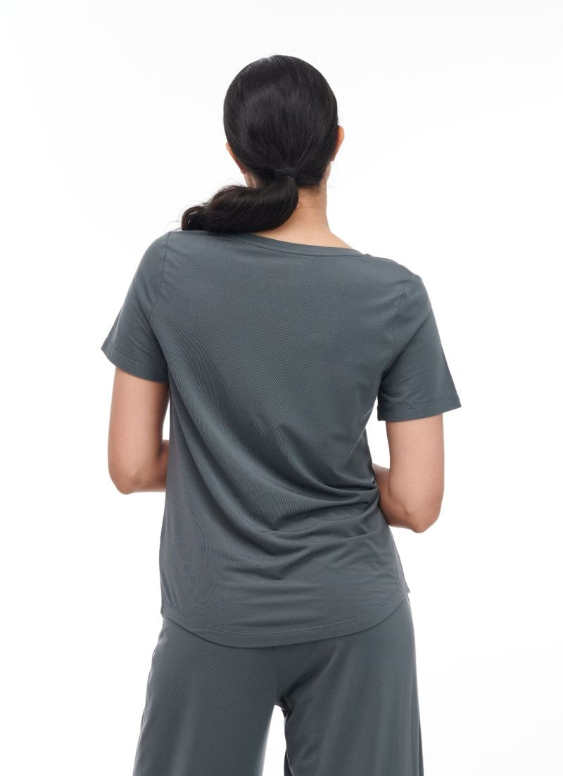 Evelyn V Neck Tee