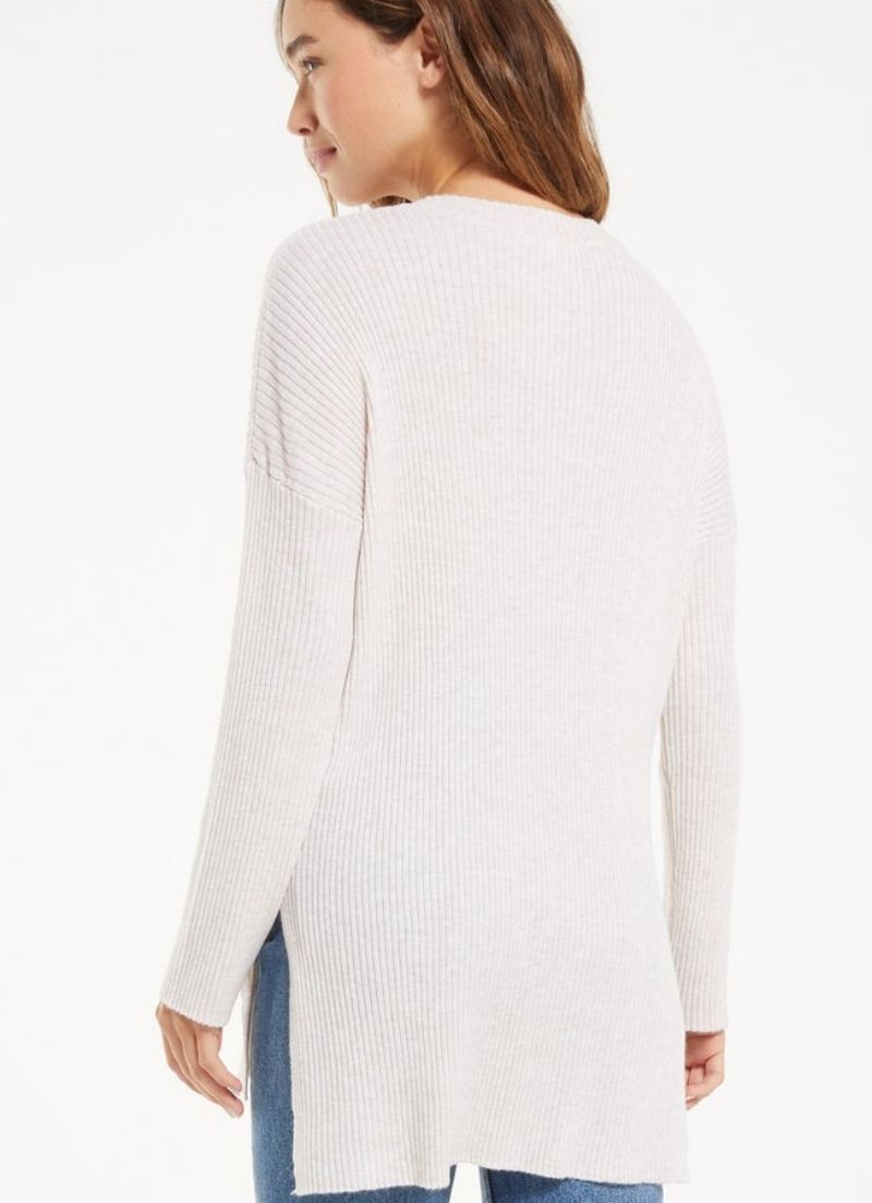 Z Supply - Avalon Rib V-Neck Sweater