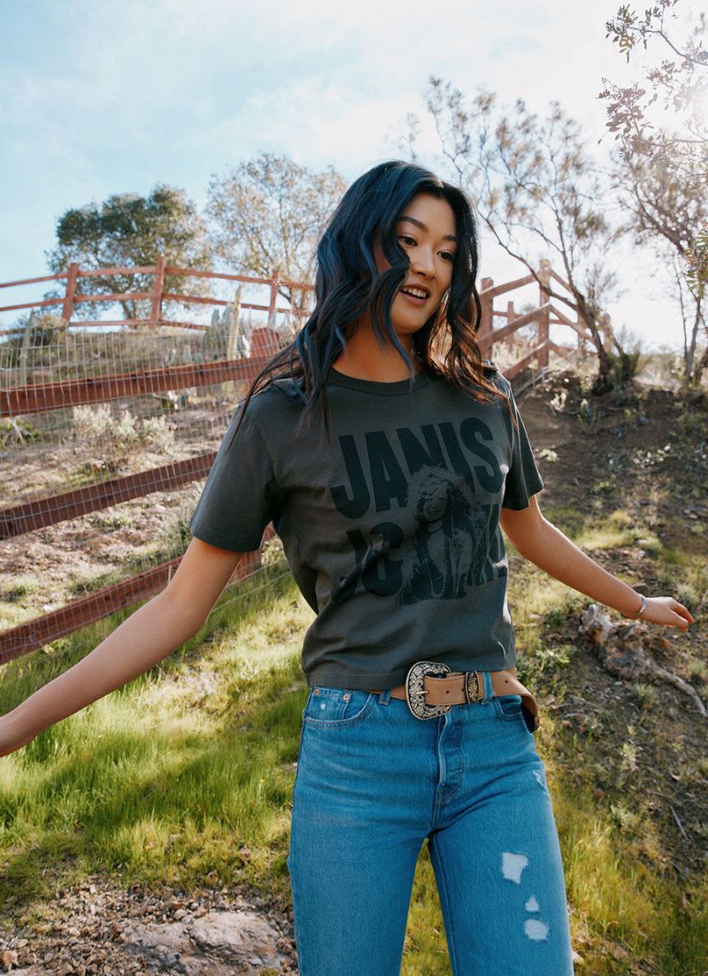 Janis Joplin Boxy Tee