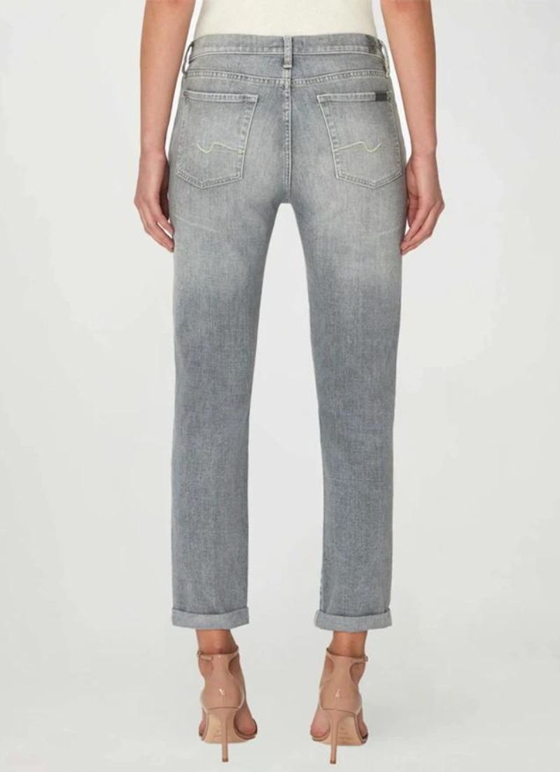 Josefina Boyfriend Jean | Bergamot Grey