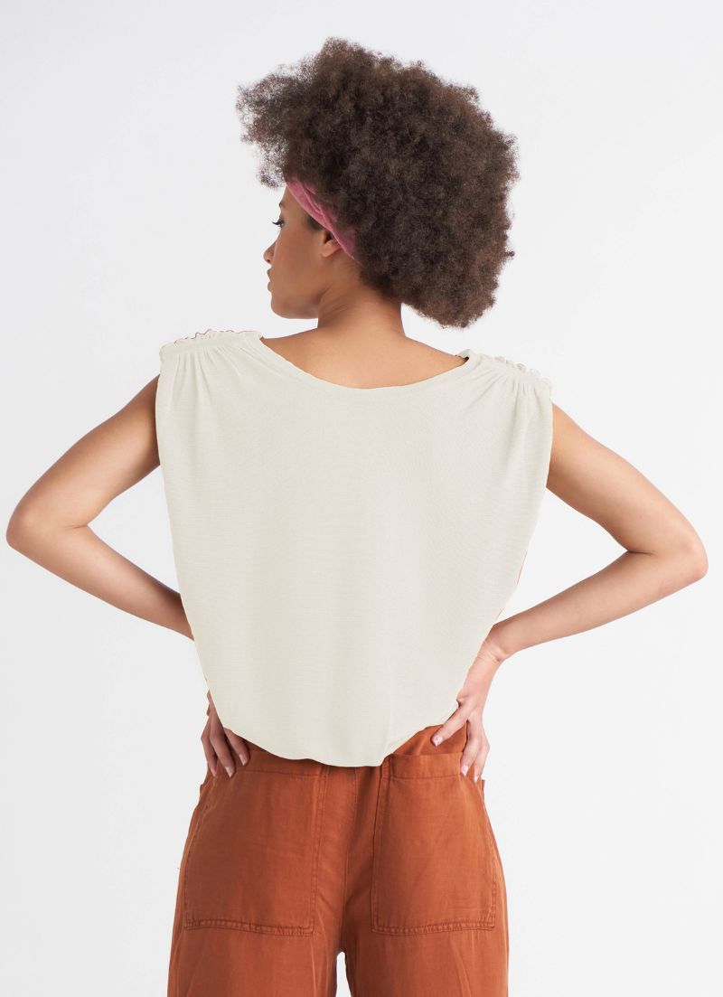 Dex - Shoulder Pad Top