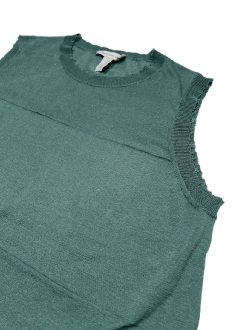 Cotton Distressed Tank