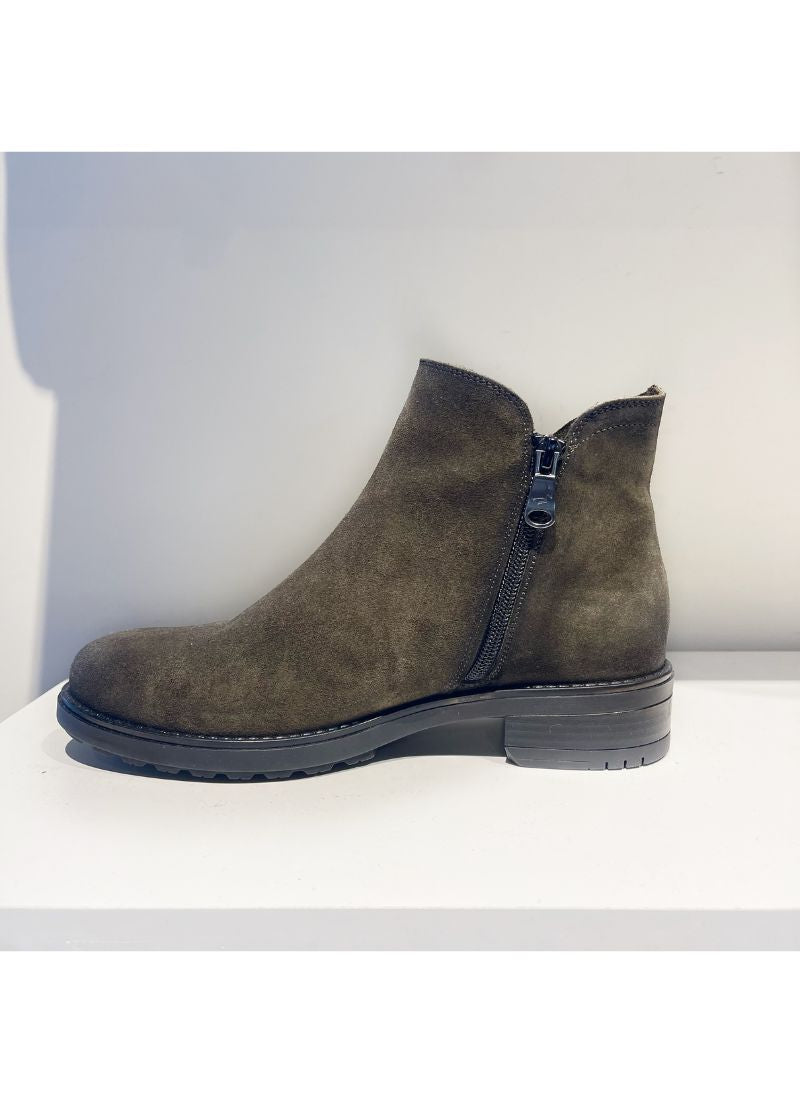 Suede Bootie