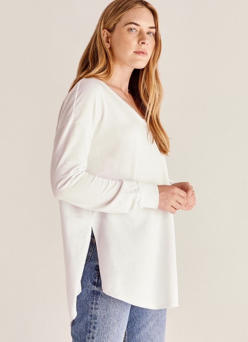 V Neck Weekender Top