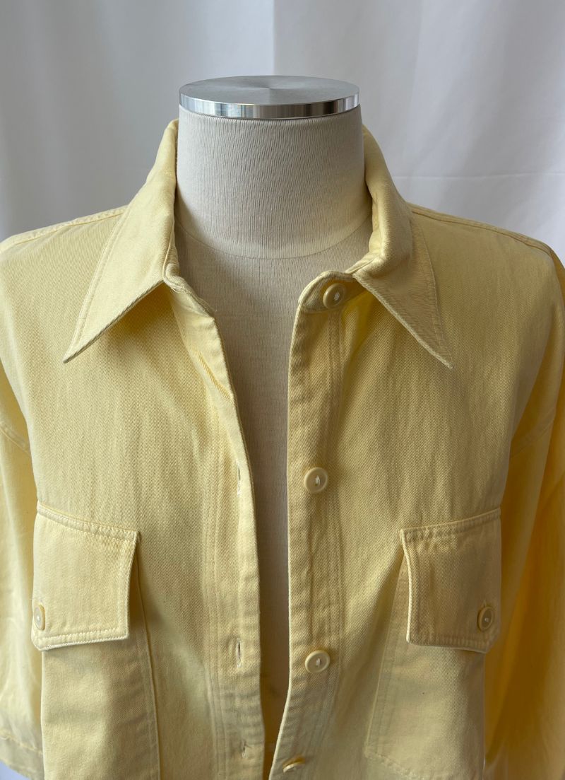 Canvas Crop Jacket