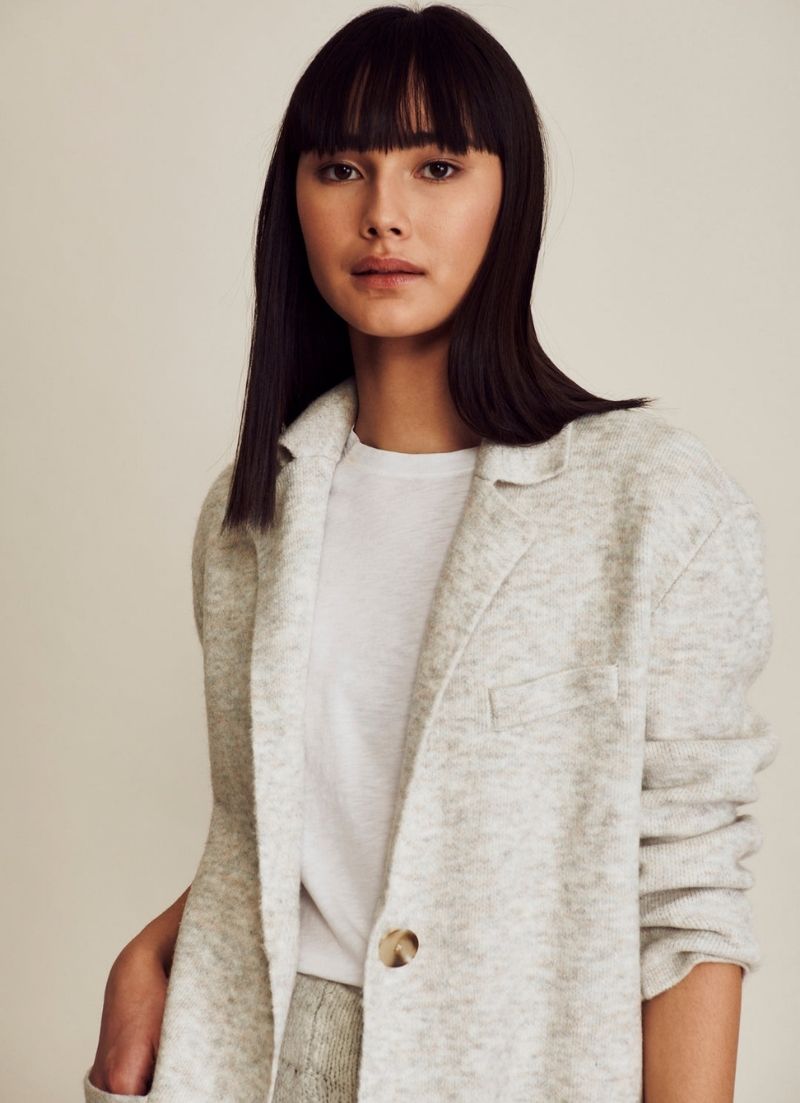 V-Neck Cardigan With Pockets