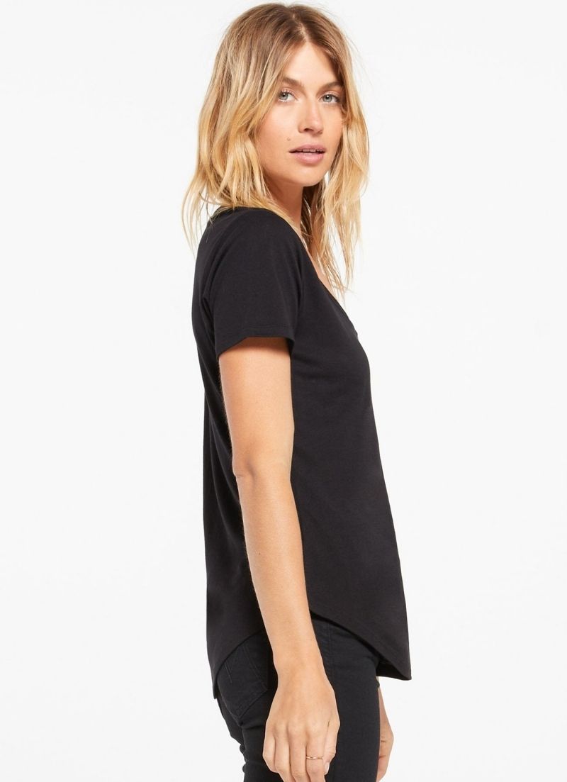 Kasey Modal V-Neck Top