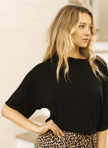 Jackson Rowe Gaman Crop Black