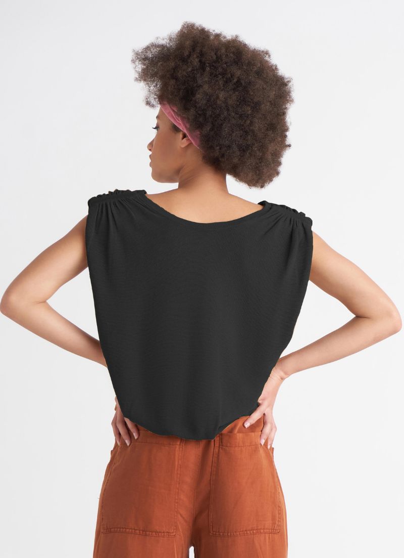 Dex - Shoulder Pad Top