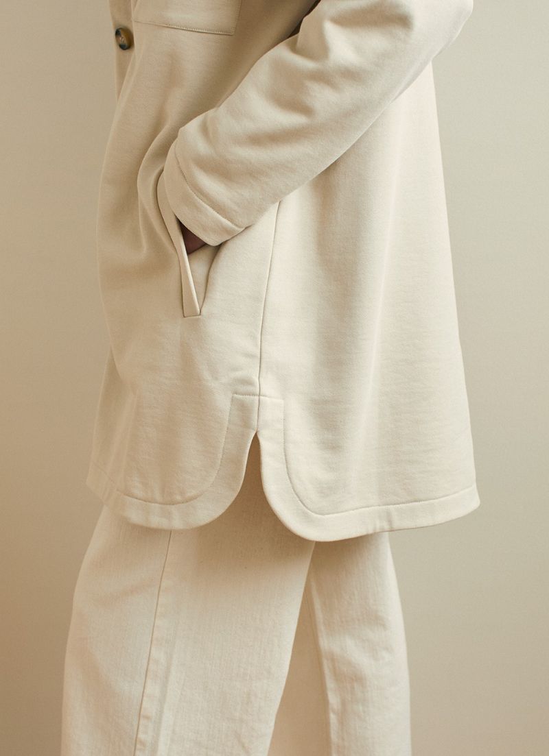 Plush Long Jacket