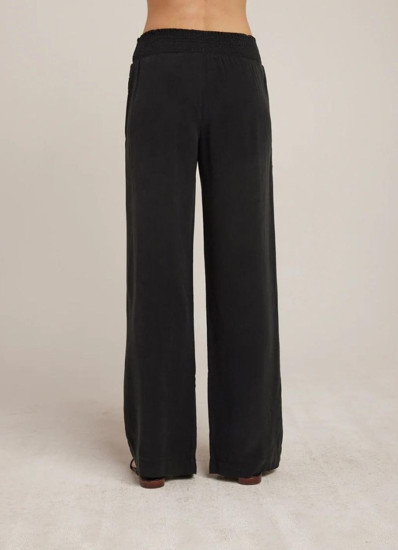 Pantalon large smocké