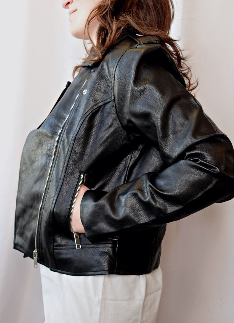 Philadelphia Faux-Leather Jacket