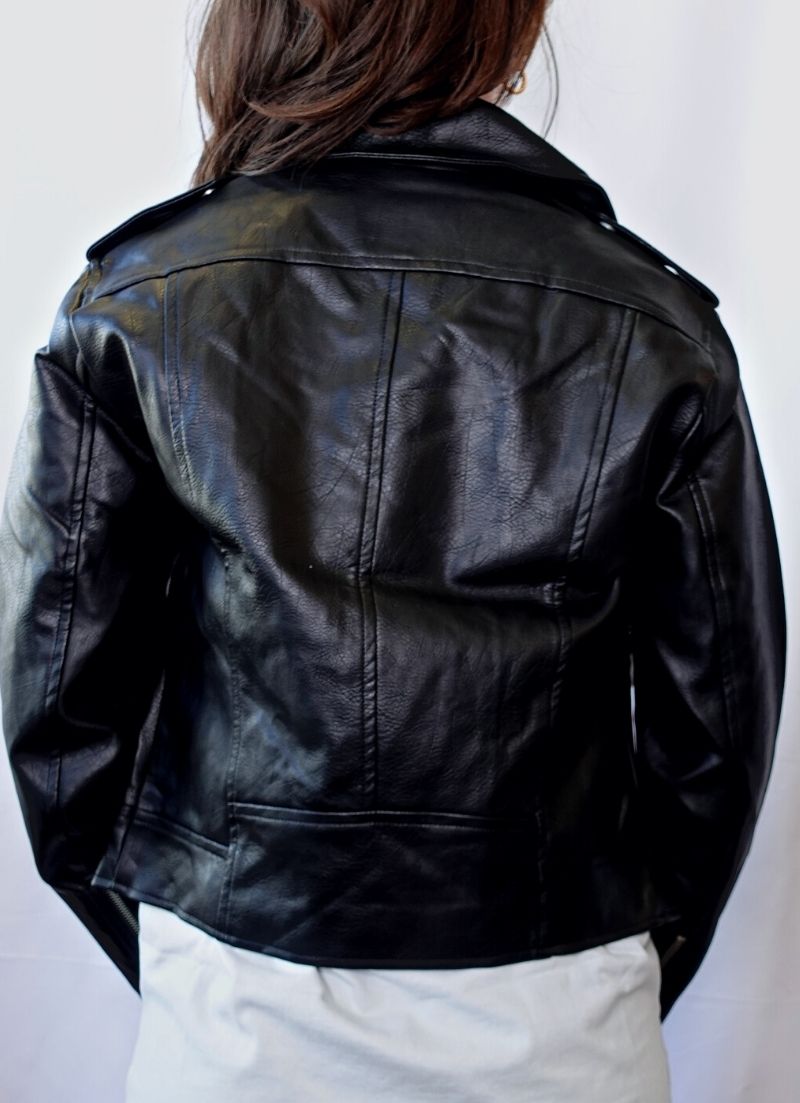 Philadelphia Faux-Leather Jacket