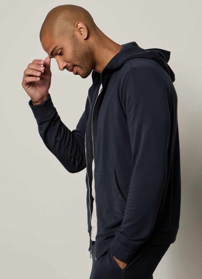 Sweat à capuche zippé Rodan pour hommes