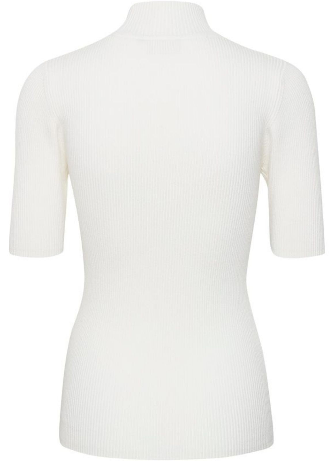 Mock Neck Knitted Pullover