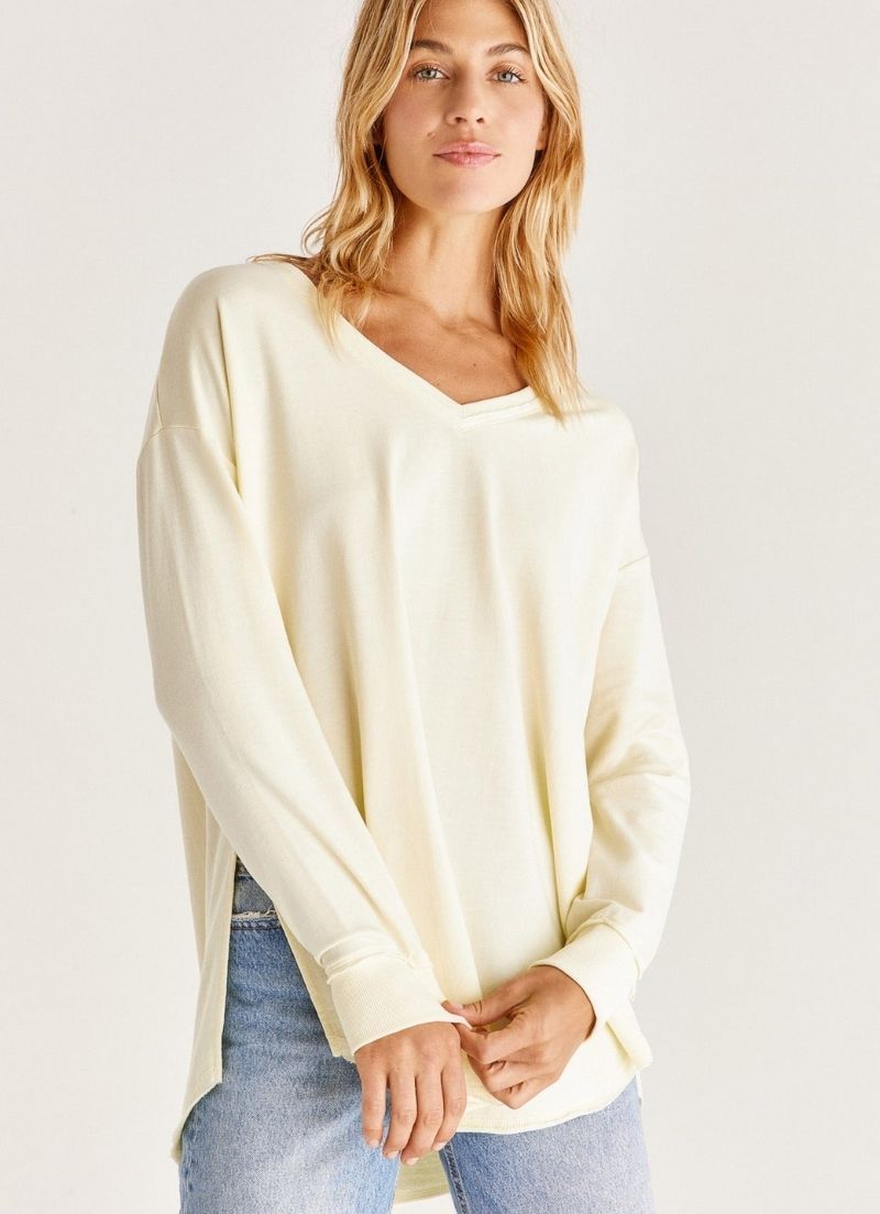 V Neck Weekender Top