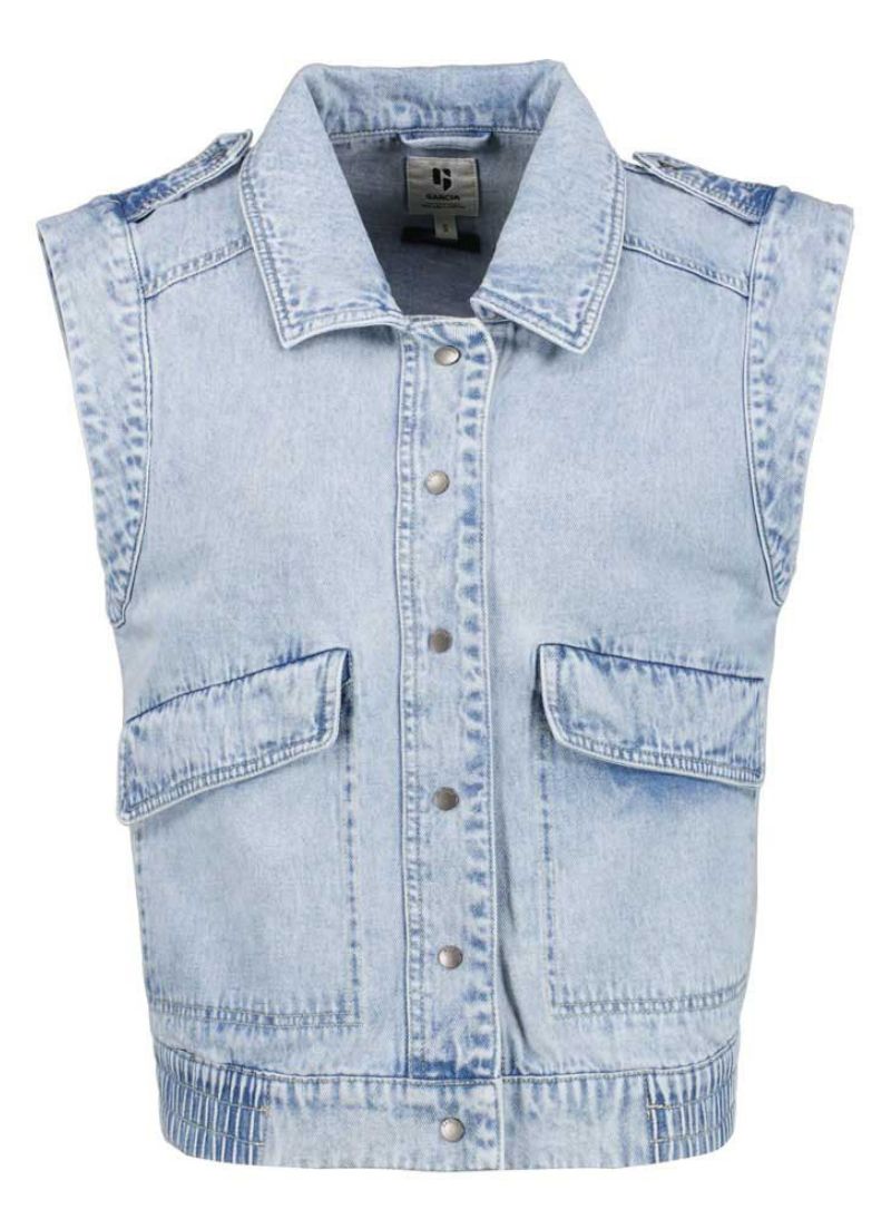 Gilet en jean Willow
