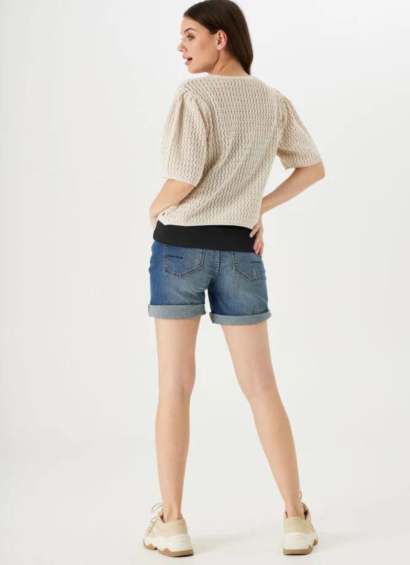 Cardigan tricoté aéré