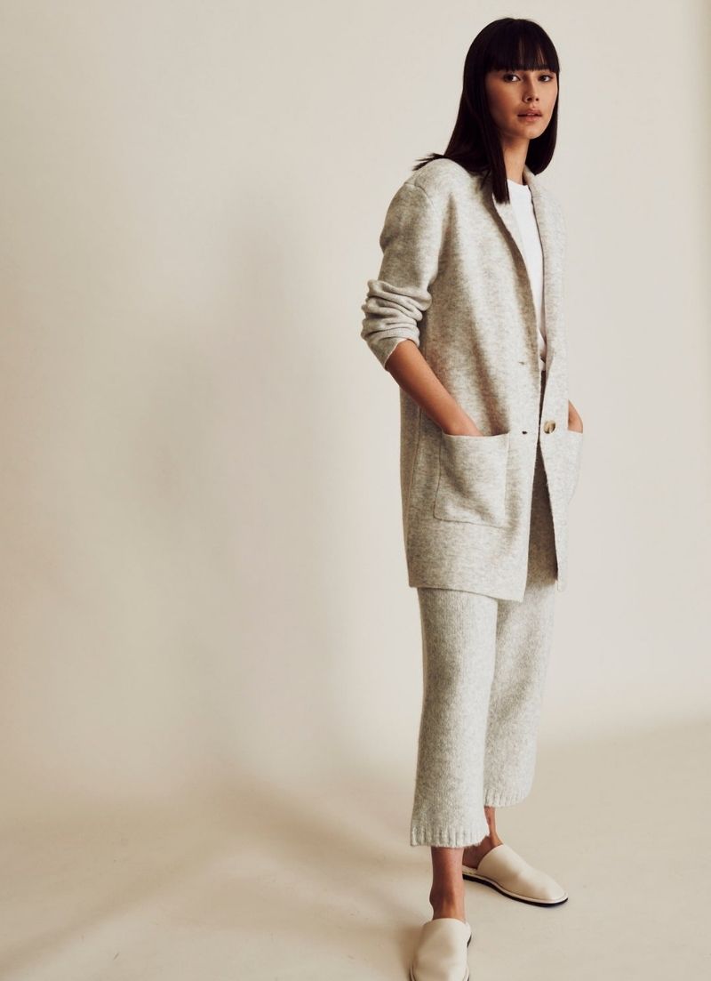 V-Neck Cardigan With Pockets