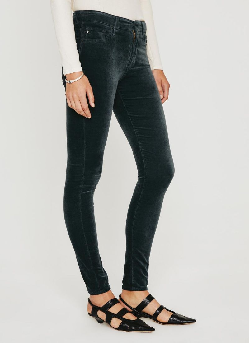 Farrah Skinny Stretch Velvet