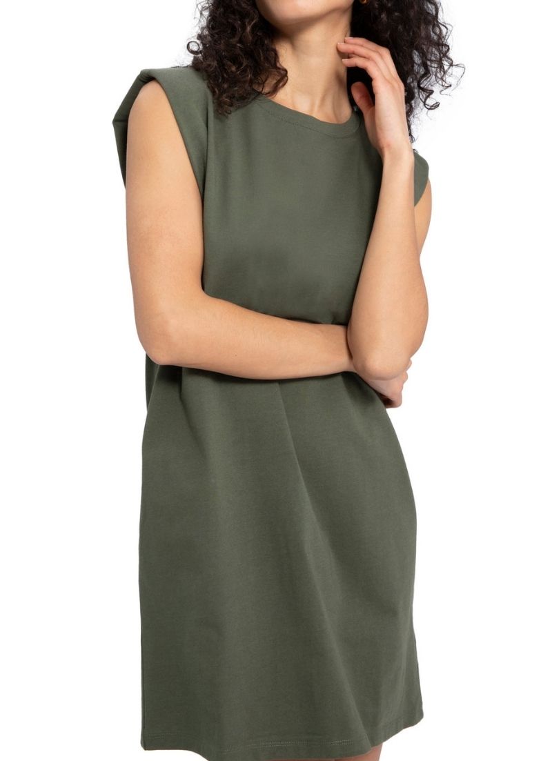 Shoulder Pad Dress