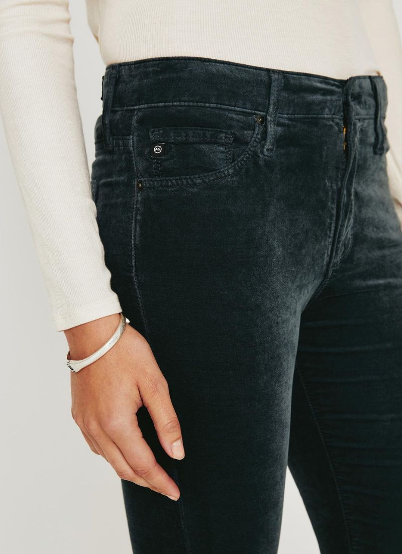 Farrah Skinny Stretch Velvet