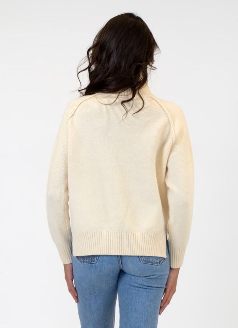 Azra Mock Neck Sweater