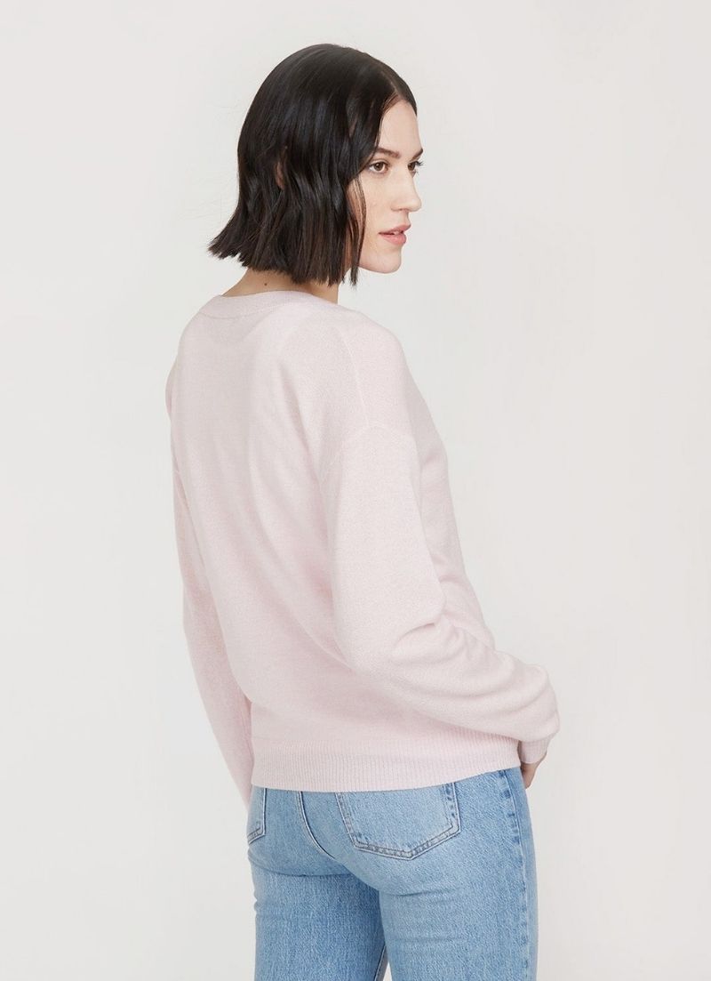 Boxy V Neck Cardigan