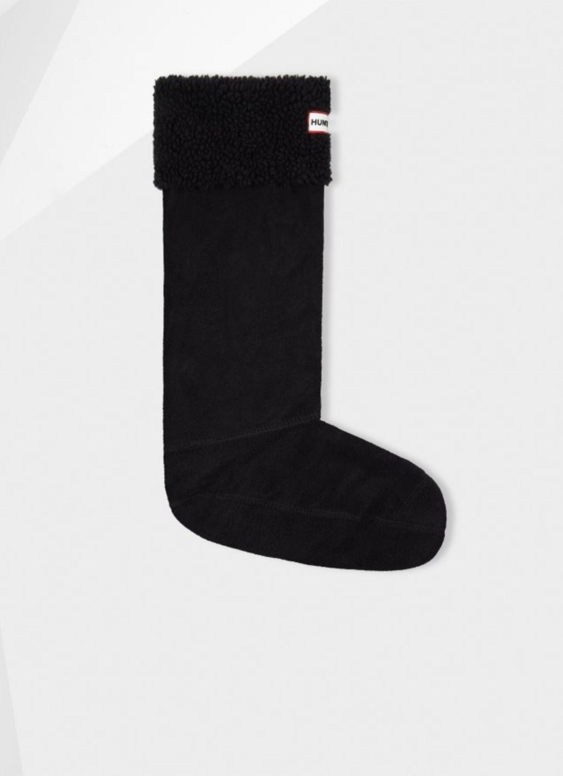 Hunter - Original Sheepy Fleece Cuff Tall Boot Socks Black