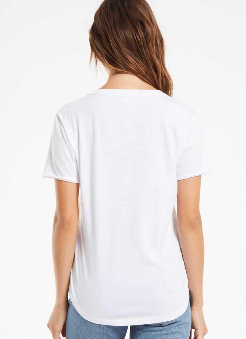 Z Supply - Organic Cotton V Neck T Shirt