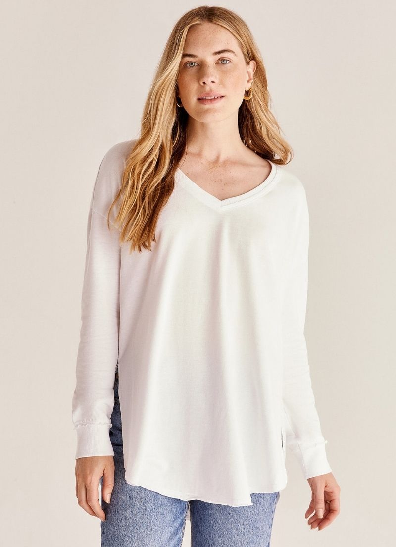 V Neck Weekender Top